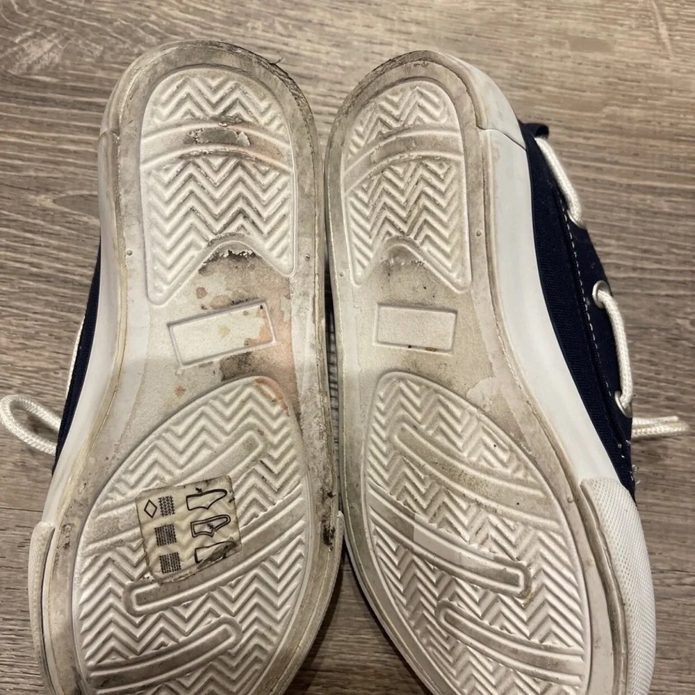 Gymboree Toddler Boys Size 11 Navy Shoes